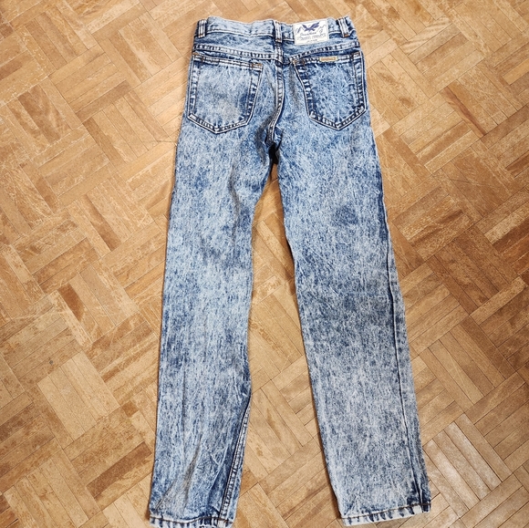 Vintage Boys Jonathan G 80s acid wash high rise jeans - Picture 4 of 6